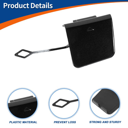 Rear Tow Hook Cover for BMW 2 Series (2014-2021) Black Sapphire