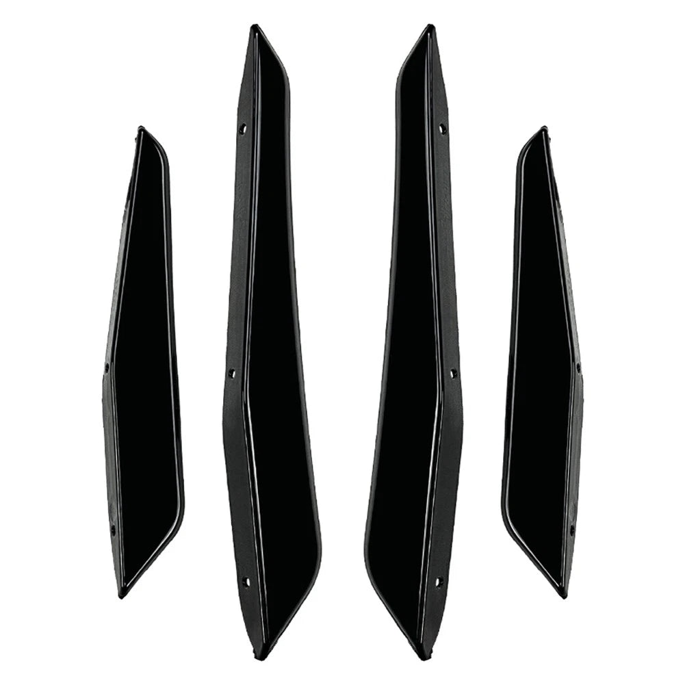Black Front Bumper Splitter Side Skirt Spoiler for BMW M2 G87 (2023-2024)