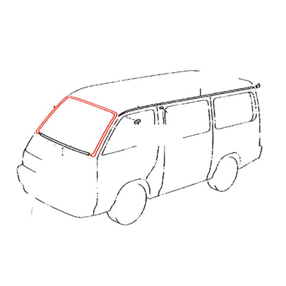 Front Windshield Moulding for Toyota Hiace 1989-2004