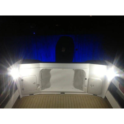 Micro Touch LED Cabin Dome Light for Boat/Caravan 12 Super Bright LEDs x 2 Pack