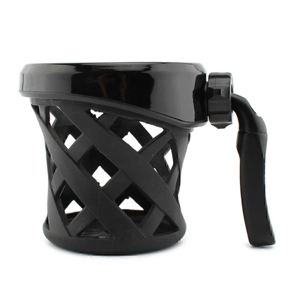 Black Cup Holder Drink w/Basket Mount for BMW R18 (2020-2023)