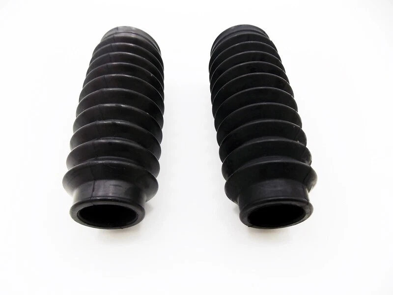 Front Fork Gaiters Rubber Boots Set for Honda CF70 Chaly (1972-1996)