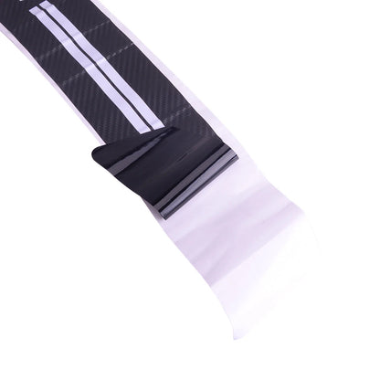 Carbon Fiber Trunk Guard Plate Sticker Moulding Trim for Car