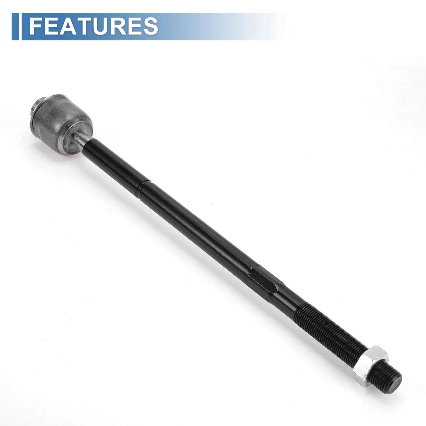 2 Pcs Front Inner Tie Rod End Links for Dodge Ram 1500 (2006-2012)