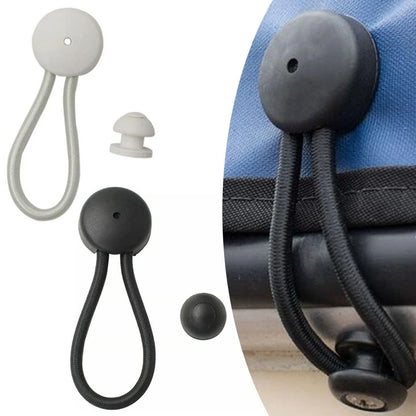 Bungee Cord Clips with Knob for Boat/Tent/Yacht/RV Cover Fastening
