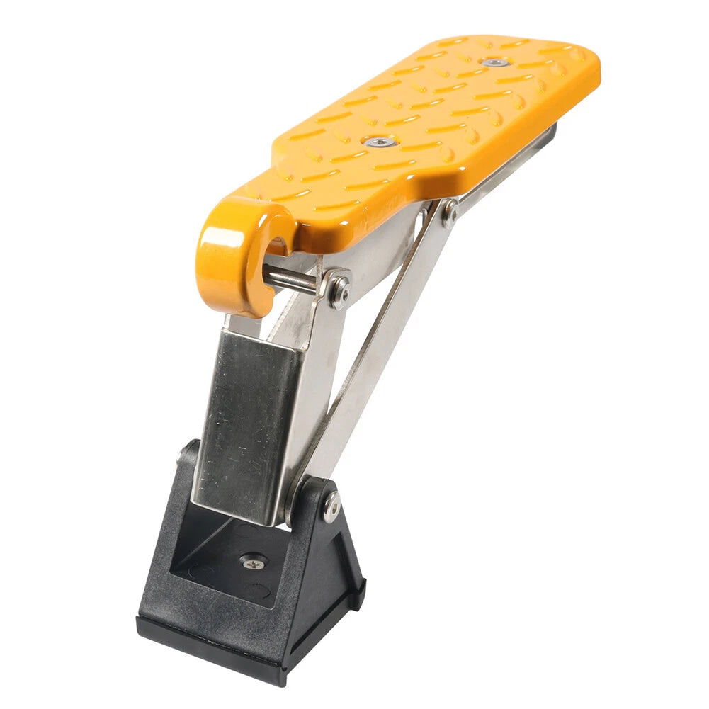 Adjustable Foldable Roof Rack Door Step Stand Pedal for Car - Gold