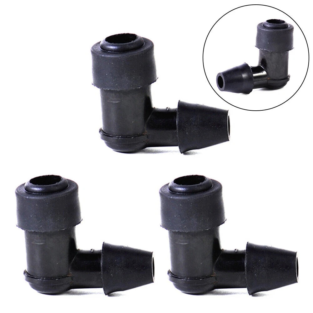 3x Versatile 90 Degree Plug Cap Cover for Motorcycle Dirt Bike ATV