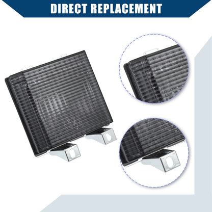 Pair Lens Park Signal Lights Cover for GMC C1500/C2500/C3500 (1983-1986)