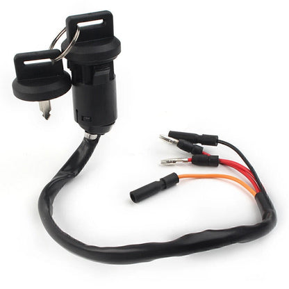 Ignition Switch & 2 Keys for Honda TRX300 TRX300FW Fourtrax 4x4 (1990-2000)