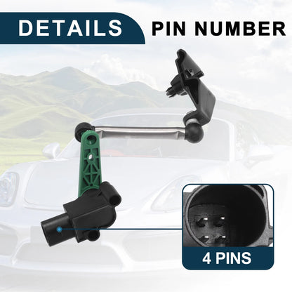 Air Suspension Ride Height Level Sensor for Porsche 911 Front Left