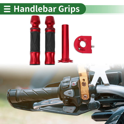 Motorcycle Hand Grips Cover Handlebar Cover Side Wine Glass Pattern