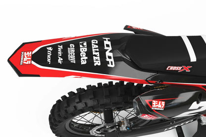 Honda CRF 250 Thumper Style Decal Sticker Kit (2008-2009)