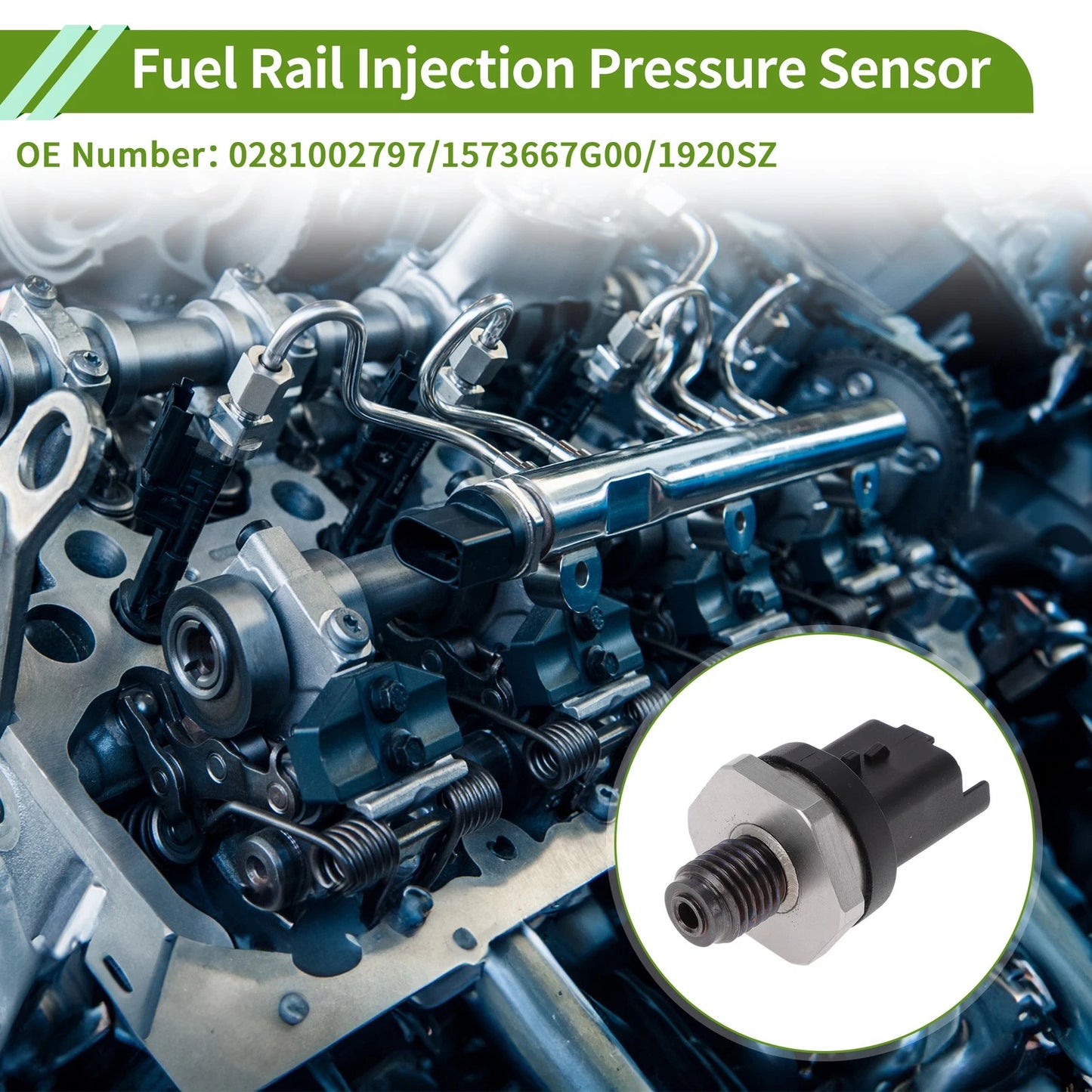 Fuel Injection Pressure Sensor for Suzuki Grand Vitara (2005-2014)