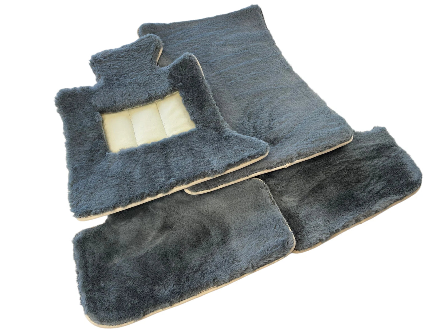 Sheepskin Floor Mats for Rolls Royce Shadow (1965-1977)