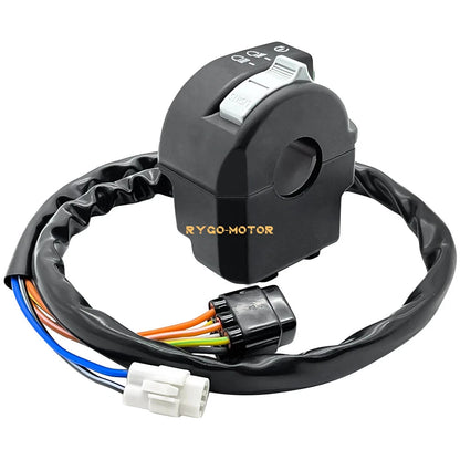 Left Bar Switch Start Kill Stop Headlight for Suzuki King Quad 500 LT-A500