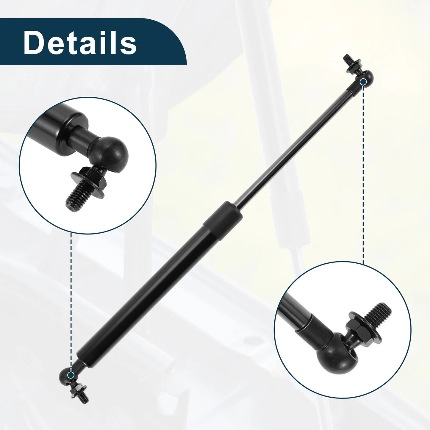 Bonnet Lift Supports 2 x Gas Springs for Toyota Supra JZA70 Coupe (1986-1993)