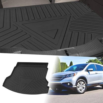 Flat Face Cargo Liner Rear Trunk Mat for Honda CR-V (2012-2016) 1 x TPE