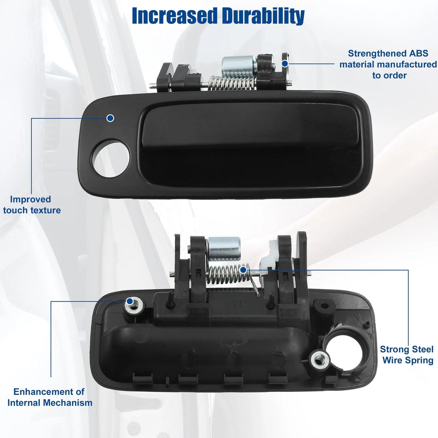 Front Right Passenger Side Door Handle for Toyota Camry (1997-2001)