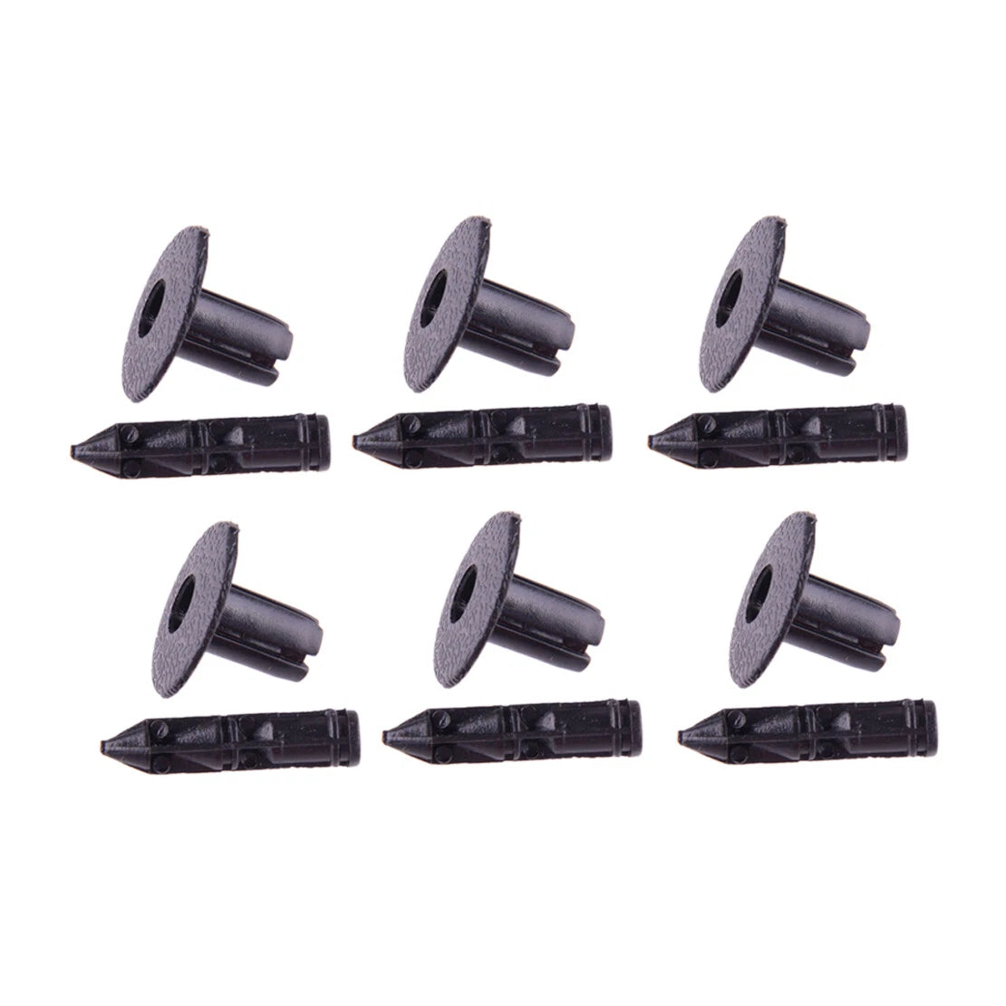 20 x Nylon Fastener Rivet Clips for Toyota Nissan Honda
