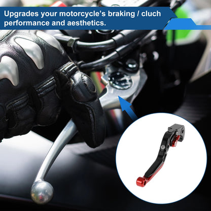 2 x Adjustable Short Long Brake/Clutch Levers for Kawasaki ZX14R (2006–2017)