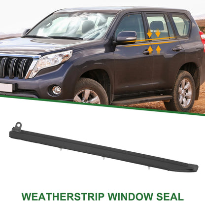 1pc Front Left Weatherstrip Window Seal for Toyota Land Cruiser