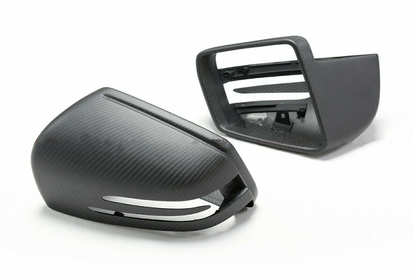 Carbon Fiber Mirror Covers for Benz G W463 X166 W166 GLE GLS (2013-2023)