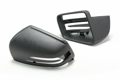Carbon Fiber Mirror Covers for Benz G W463 X166 W166 GLE GLS (2013-2023)
