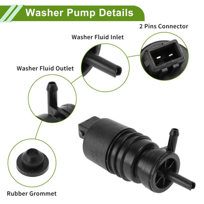 Windshield Washer Pump with Grommet OEM for ALFA ROMEO 4C (2015-2020)