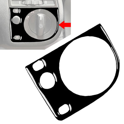 Black Headlight Switch Knob Cover for BMW 3 Series (1991-1999)