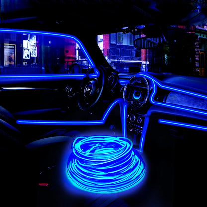 Blue Car Interior Neon LED Light Strip for Universal Models (2023)