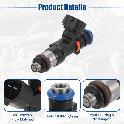 6 x Car Fuel Injector Nozzle Replaces for Nissan 350Z (2003-2009)