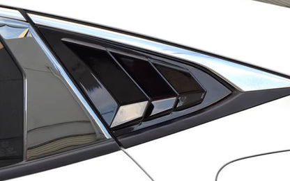 Rear Window Louver Cover Trim for Honda Civic Si Sedan (2016-2021)