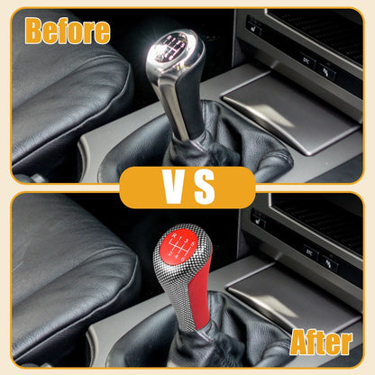 6 Speed Gear Shift Knob for BMW 435i (2014-2016) - Inner Shifter Knob Red