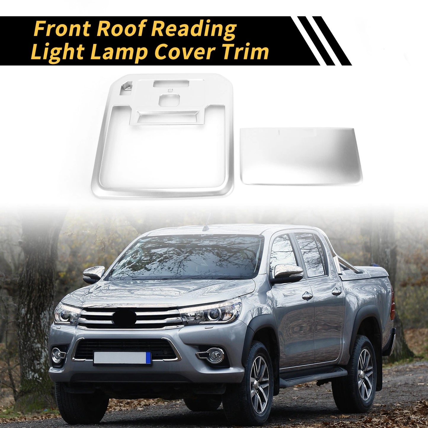 Front Roof Reading Light Lamp Cover Trim for Toyota Tundra (2022-2024)