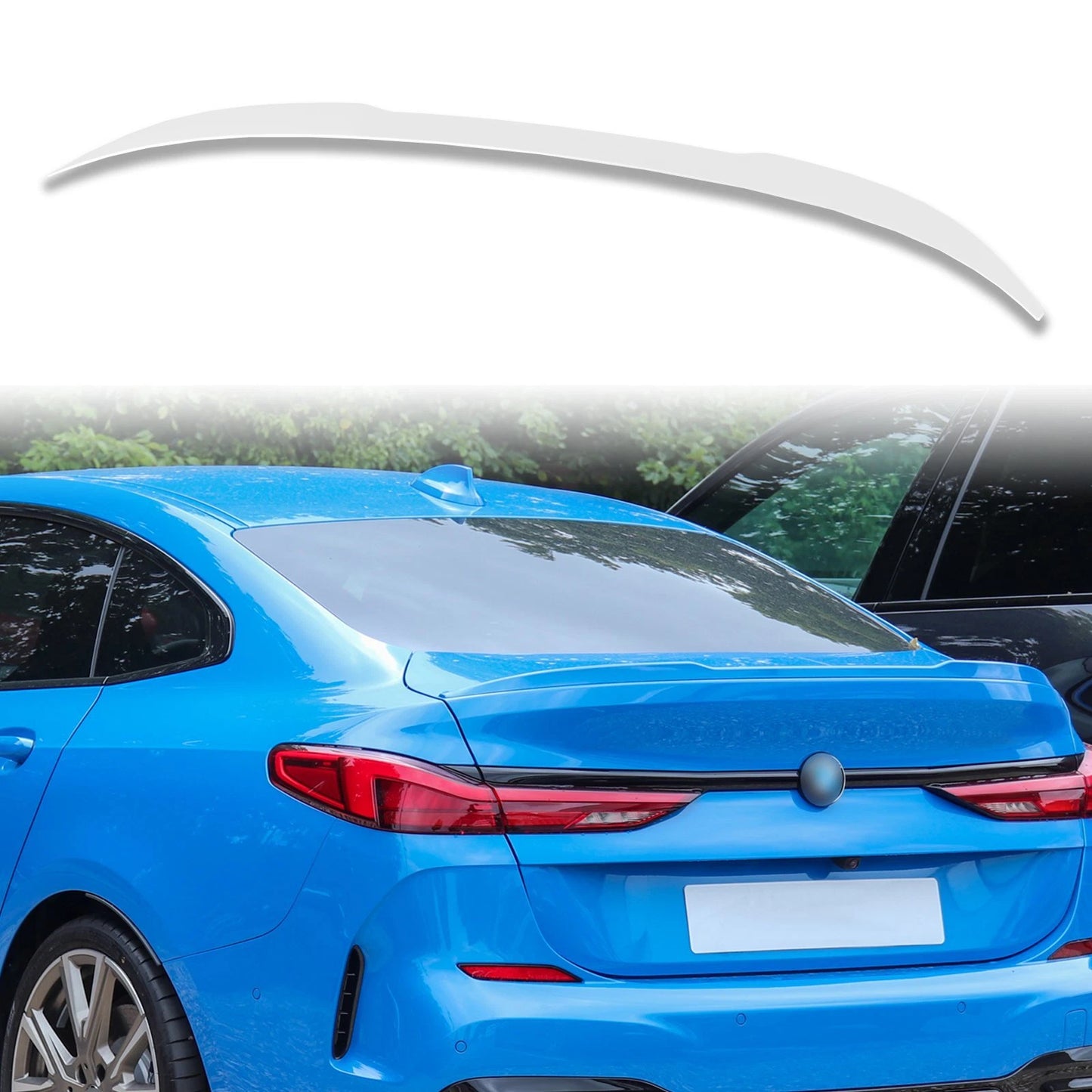 ABS Boot Spoiler for BMW 2 Series F44, Mineral White (2020-2023)