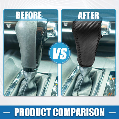 Gear Shift Lever Cover Trim for Honda HR-V (2016-2022) Black
