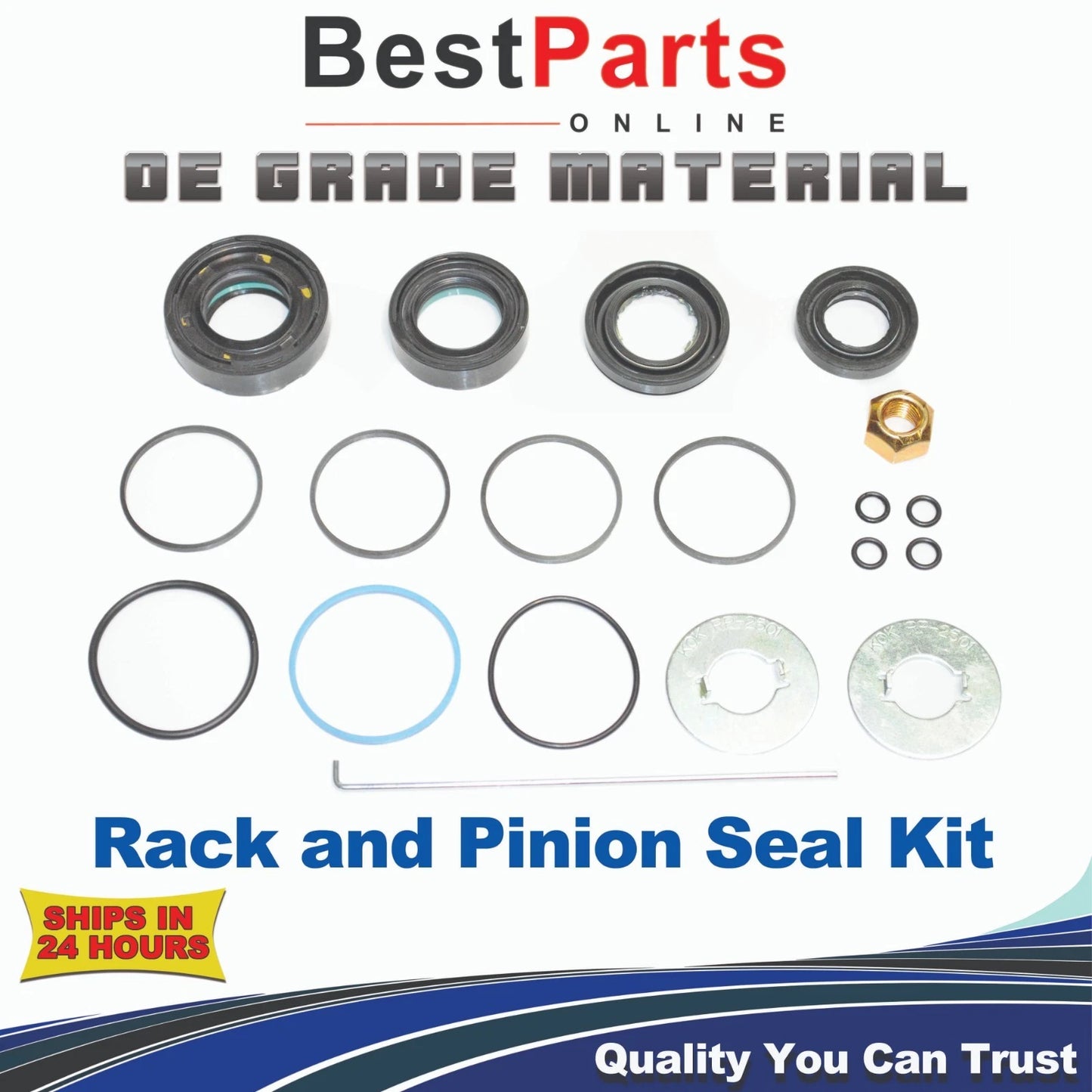 Steering Rack & Pinion Seal Kit for Elantra Tiburon (1996-2000;1997-2001)