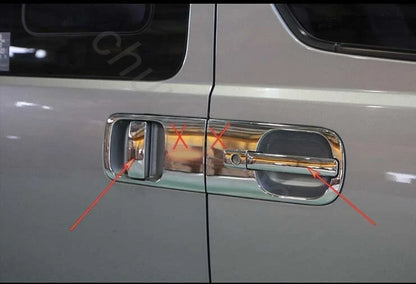 Chrome Side Door Handle Cover Trim for Hyundai Starex (H-1 Grand) (2018-2019)
