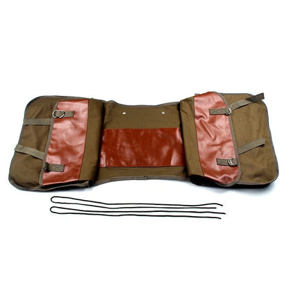 Motorcycle Rear Seat Bag Pannier Saddlebags for Honda Suzuki Bonneville