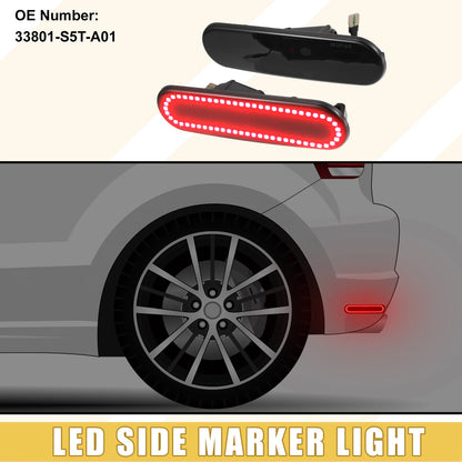 Rear LED Side Marker Light  33801-S5T-A01 for Honda Civic (2016-2021)
