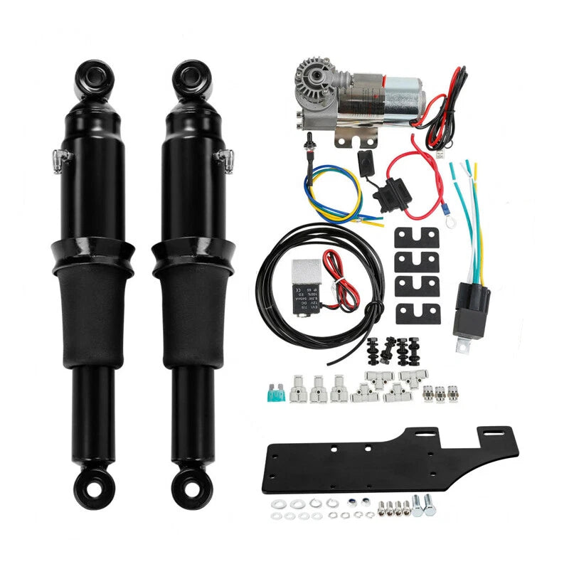 Rear Air Ride Suspension for Harley Touring Street Road King Glide (1994-2025)