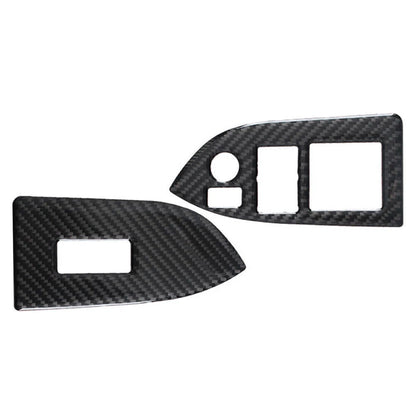 Black Carbon Interior Window Switch Button Trim for Subaru BRZ Toyota 86 (2012-2020)