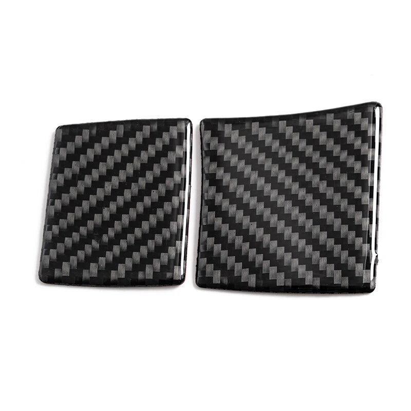 Carbon Fiber Steering Wheel Side Cover Trim for Dodge Charger (2015-2022)
