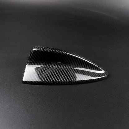 Carbon Fiber Roof Radio Antenna Cover Trim fit For BMW 320i 325i 330i 1998-2005