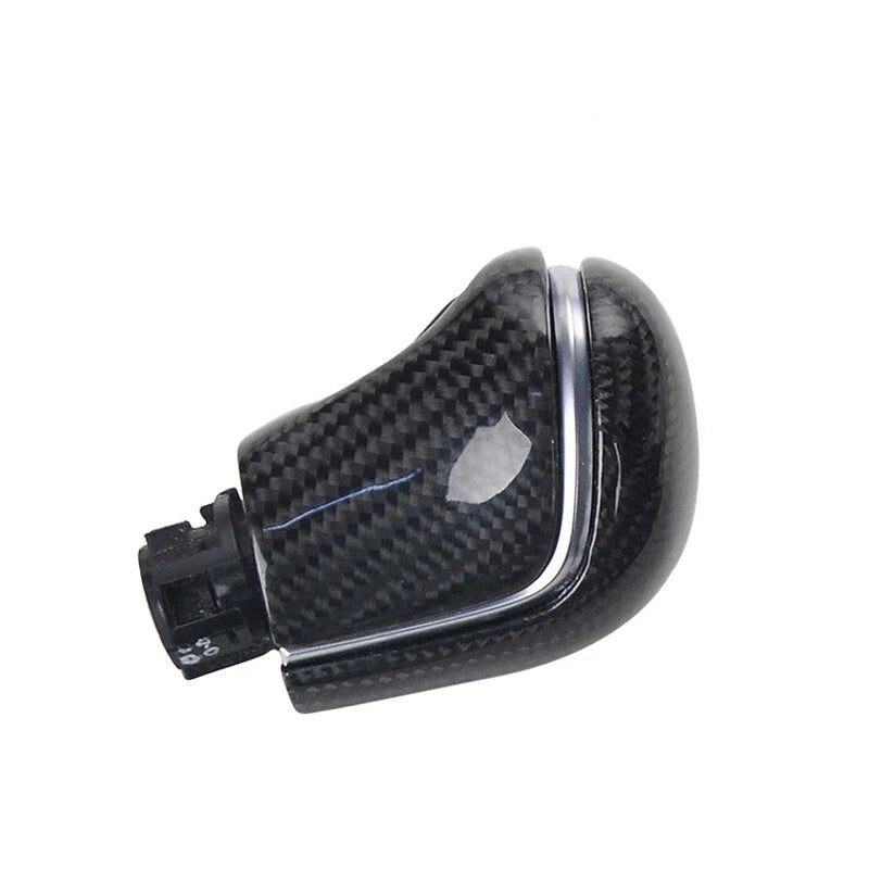 Real Carbon Fiber Gear Shift Knob Switch Parts Fit For Camry 2018-2020