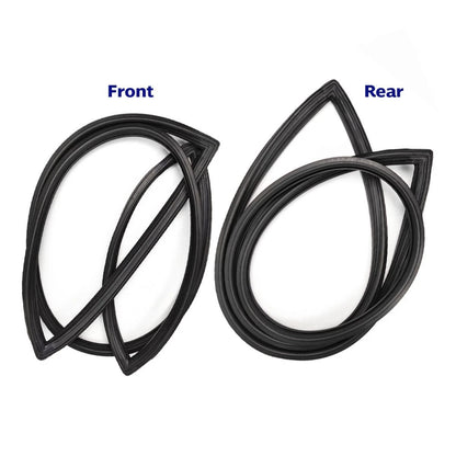 Windshield Rubber Seal Weatherstrip Set Front Rear Fits DATSUN NISSAN 510 D11
