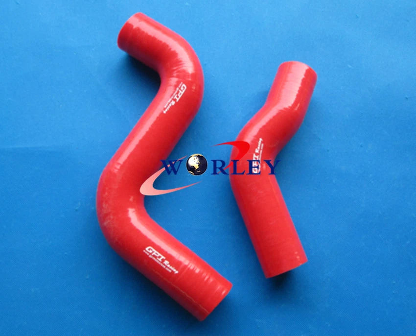 BLUE Radiator Silicone Hose for Toyota Hilux KZN130GW 1KZTE Diesel (1993-1996)