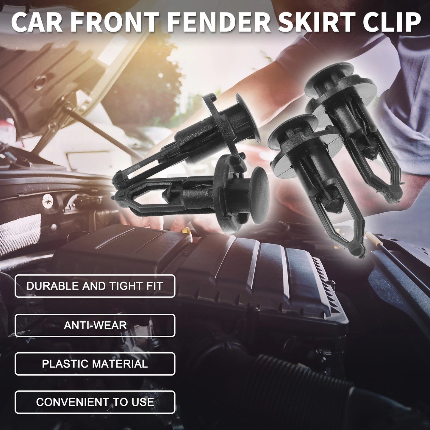 Fender Skirt Clips  for Toyota 4Runner, Avalon (2010-2023)