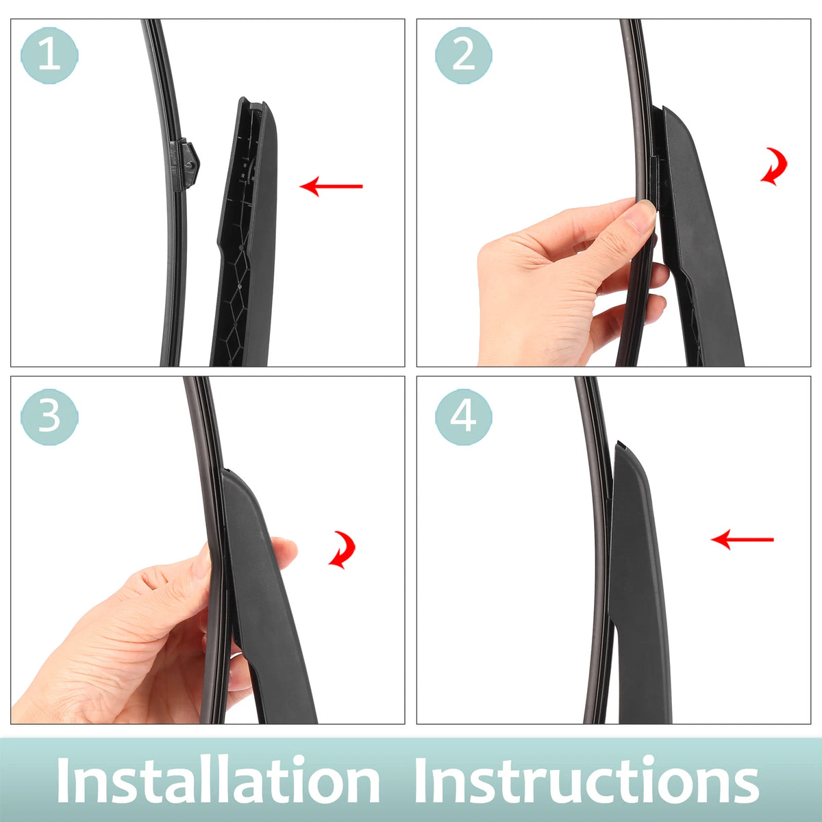Rear Wiper Blade Arm Set for BMW X1 F48 (2015-2022)
