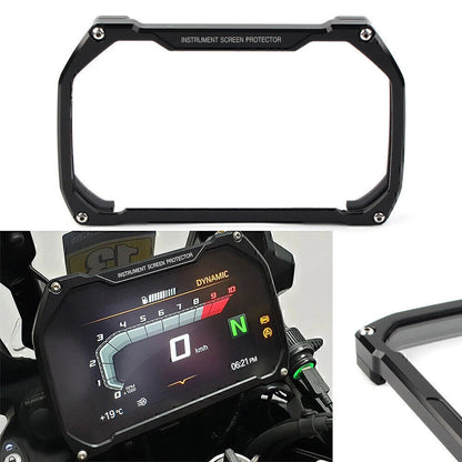 Black Moto Meter Frame Cover Screen Protector for BMW R1200GS R1250GS F850GS (2013-2023)